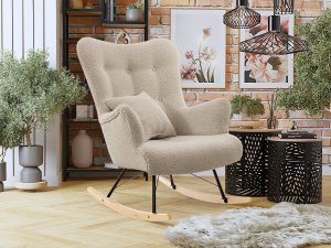 Fotel bujany Akcjusz Boucle Fotel bujany Akcjusz Boucle