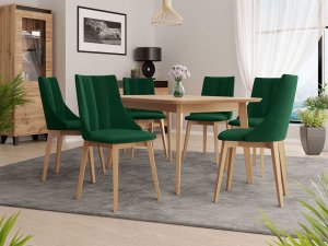 Stół Botiler 140x80 z 6 krzesłami ST97 07 Stół Botiler 140x80 z 6 krzesłami ST97 07