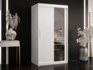 Szafa przesuwna z lustrem Towiro Slim 2 100 Szafa przesuwna z lustrem Towiro Slim 2 100