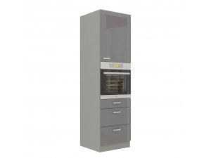 Szafka wysoka pod piekarnik z szufladami Multiline 60 DPS-210 3S 1F Szafka wysoka pod piekarnik z szufladami Multiline 60 DPS-210 3S 1F