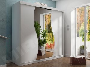 Szafa z lustrem Sahara 200 I Szafa z lustrem Sahara 200 I